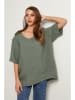 Fleur de Lin Bluse in Grün