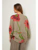 Fleur de Lin Bluse in Beige
