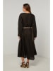 Fleur de Lin Leinen-Kleid "Lurcica" in Schwarz