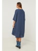 Fleur de Lin Kleid in Dunkelblau