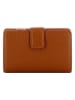 COCCINELLE Leren portemonnee lichtbruin - (B)13 x (H)9 cm