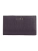 COCCINELLE Leren portemonnee paars - (B)16 x (H)9 cm