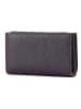 COCCINELLE Leren portemonnee paars - (B)16 x (H)9 cm