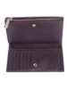 COCCINELLE Leren portemonnee paars - (B)16 x (H)9 cm