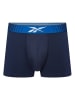 Reebok 4er-Set: Boxershorts in Dunkelblau/ Grau/ Blau