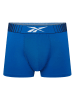 Reebok 4er-Set: Boxershorts in Dunkelblau/ Grau/ Blau
