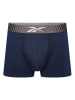 Reebok 4er-Set: Boxershorts in Dunkelblau/ Grau/ Blau
