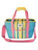 IRIS Barcelona Koeltas turquoise/geel/roze - (B)41 x (H)29 x (D)15 cm