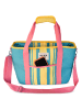 IRIS Barcelona Koeltas turquoise/geel/roze - (B)41 x (H)29 x (D)15 cm