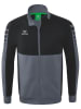 erima Trainingsjacke "Six Wings" in Grau/ Schwarz