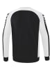 erima Sweatshirt "Six Wings" in Schwarz/ Weiß