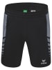erima Trainingsshorts "Six Wings" in Schwarz/ Grau