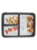Ard'time Dreigeteiltes Backbech in Anthrazit - (L)45,4 x (B)32,7 x (H)2,6 cm