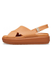 Crocs Sandały "Brooklyn Luxe" w kolorze karmelowym