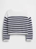 GAP Trui wit/donkerblauw