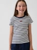 GAP Shirt donkerblauw/wit
