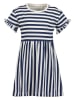 Blue Seven 2-delige set: jurken donkerblauw/roze