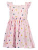 Blue Seven Kleid in Rosa/ Bunt