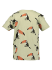 Blue Seven 2er-Set: Shirts in Creme/ Grün