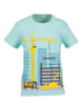Blue Seven 2-delige set: shirts donkerblauw/turquoise