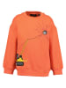 Blue Seven Sweatshirt in Orange