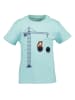 Blue Seven 2-delige outfit turquoise/donkerblauw