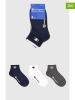 Champion 3-delige set: sokken donkerblauw/wit/antraciet