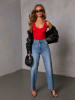 Milan Kiss Top in Rot