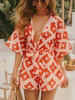 Milan Kiss Jumpsuit oranje/roze