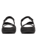 Merrell Leren slippers "District 4" zwart