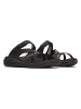 Merrell Leren slippers "District 4" zwart