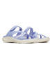 Merrell Leren slippers "District 4" lichtblauw