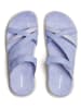 Merrell Leren slippers "District 4" lichtblauw