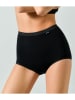 COTONELLA Figi high waist w kolorze granatowym