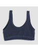 COTONELLA 3er-Set: Bustiers in Grau/ Dunkelblau/ Beige