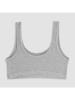 COTONELLA 3er-Set: Bustiers in Grau/ Dunkelblau/ Beige