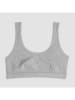 COTONELLA 3er-Set: Bustiers in Grau/ Dunkelblau/ Beige