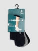 COTONELLA 3er-Set: Socken in Schwarz/ Grau