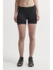 Craft Fahrradshorts "Core Essence Hot" in Schwarz