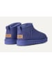 UGG Leren enkelboots "Classic Ultra Mini" paars