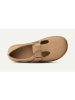 UGG Skórzane slippersy "Goldenstar Jane" w kolorze beżowym