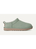 UGG Skórzane botki "Classic Micro" w kolorze zielonym