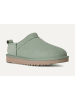 UGG Leder-Ankle-Boots "Classic Micro" in Grün