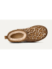 UGG Skórzane botki "Classic Ultra Mini" w kolorze jasnobrązowo-beżowym