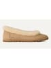 UGG Leder-Ballerinas "Zora" in Beige