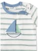 Sanetta Kidswear Shirt in Creme/ Grün/ Hellblau