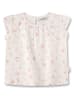 Sanetta Kidswear Bluzka w kolorze biało-jasnoróżowym