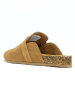Clarks Leren clogs camel