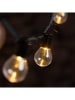 Garden Hero LED-Lichterkette in Transparent/ Schwarz