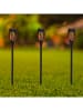 Garden Hero Ledsolarlamp zwart - (H)62 x Ø 7,5 cm